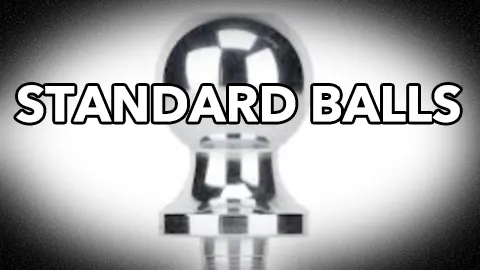 Standard hitch balls